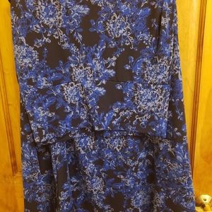 L Lularoe  Floral Maxi